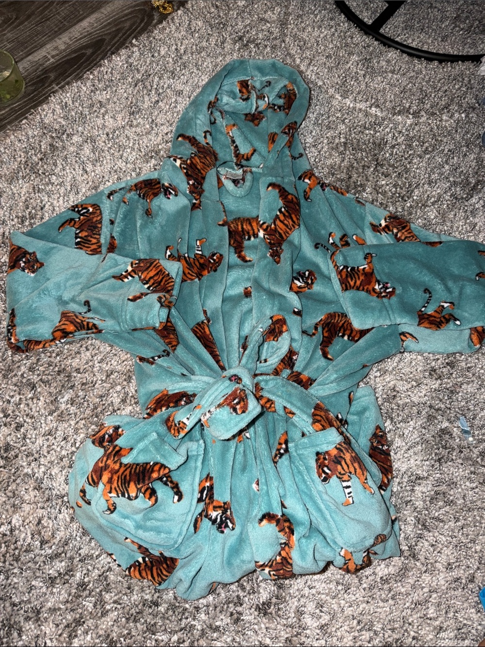 Tiger Vera Bradley Full Robe (bottom tucked for photo)